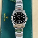 KING공장 롤렉스 오이스터퍼페츄얼 블랙 다이얼 41mm 124300