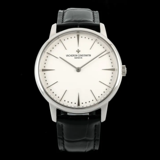 KZ공장 바쉐론 콘스탄틴 패트리모니 화이트 다이얼 스틸 40mm 81180